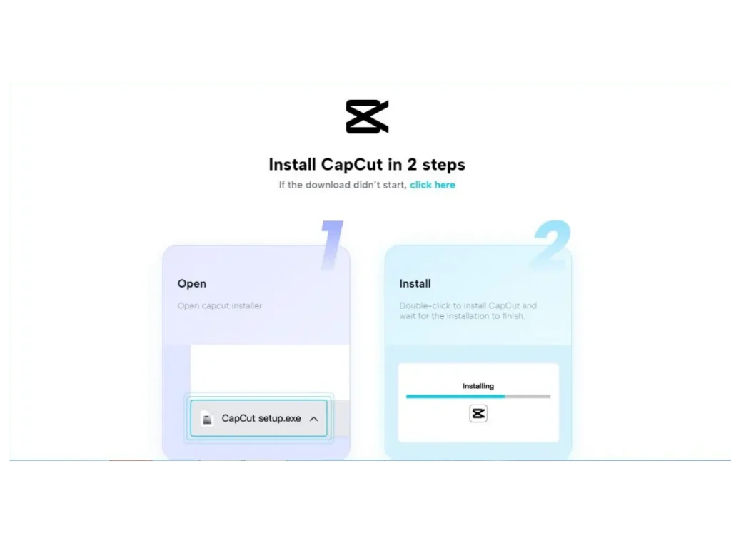 Download Cap Cut installer