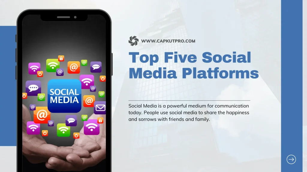 Top 5 social media platforms